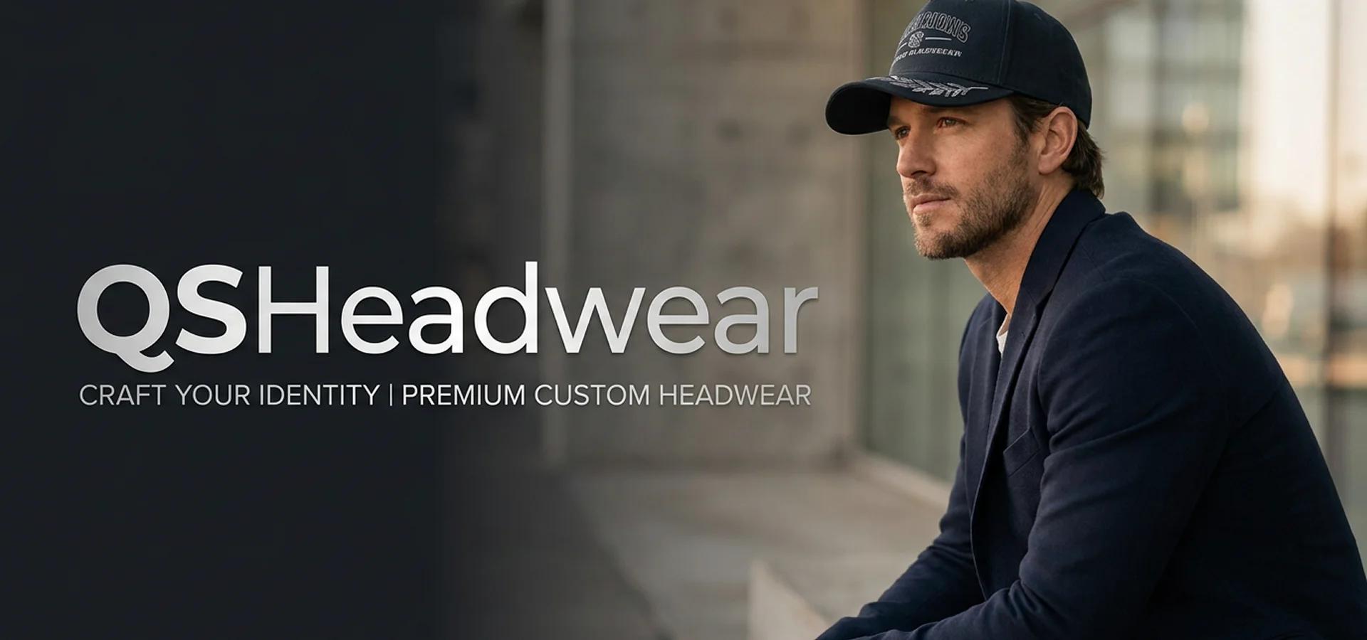 QSHeadwear custom headwear homepage banner
