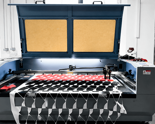 In-line production monitoring for hat manufacturing